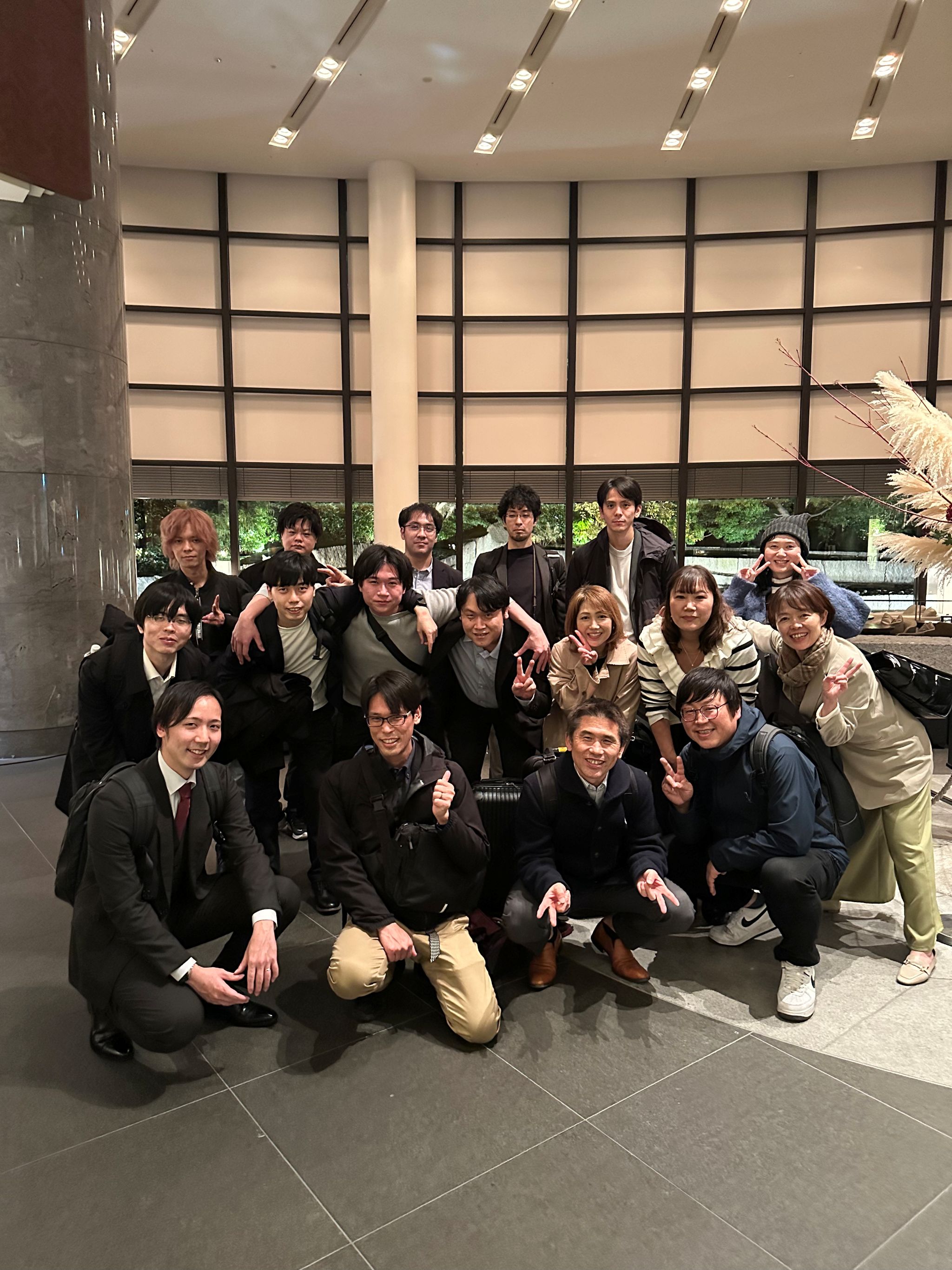 社内イベントで集まるisubメンバー
